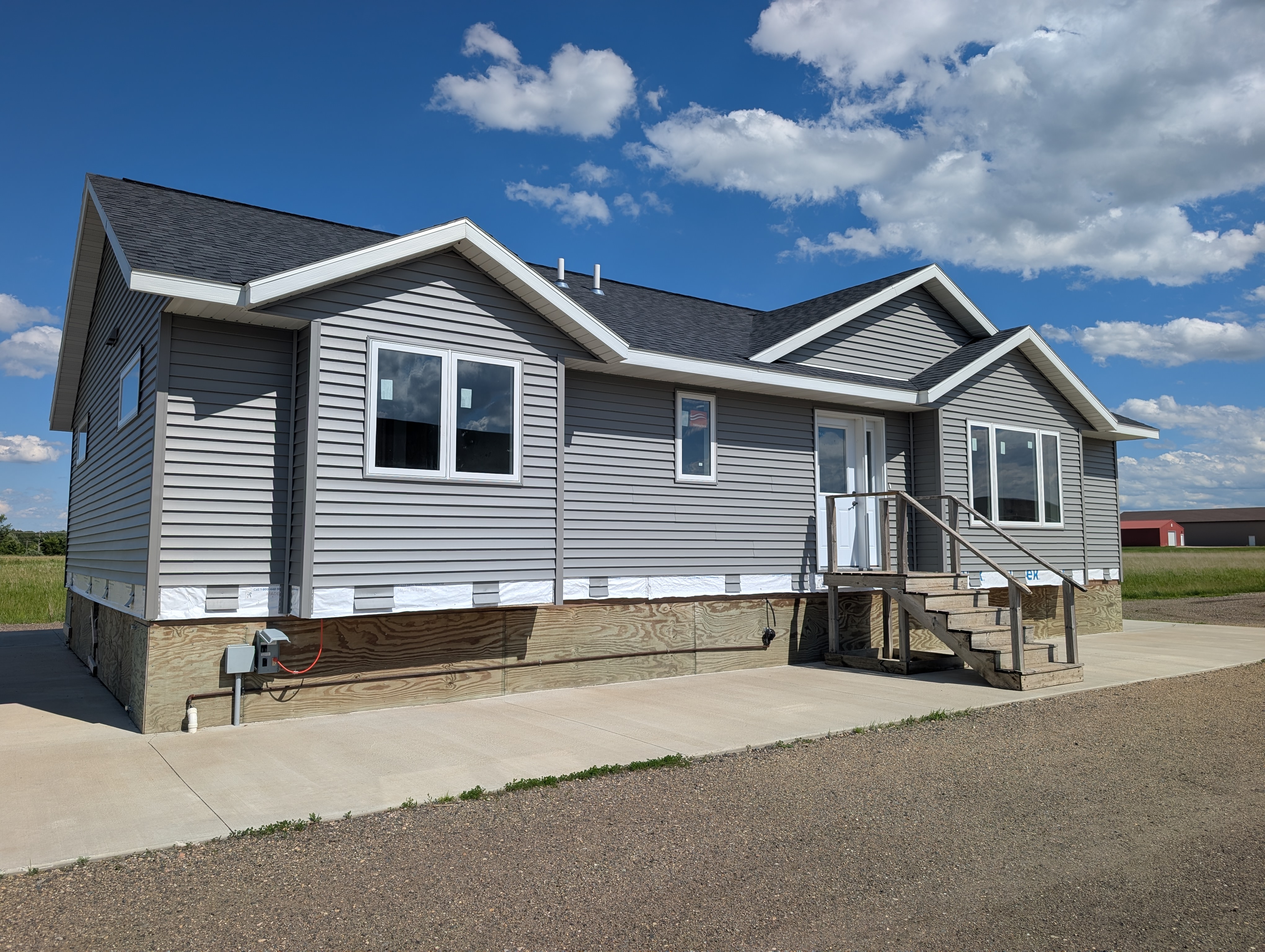 Front of house.