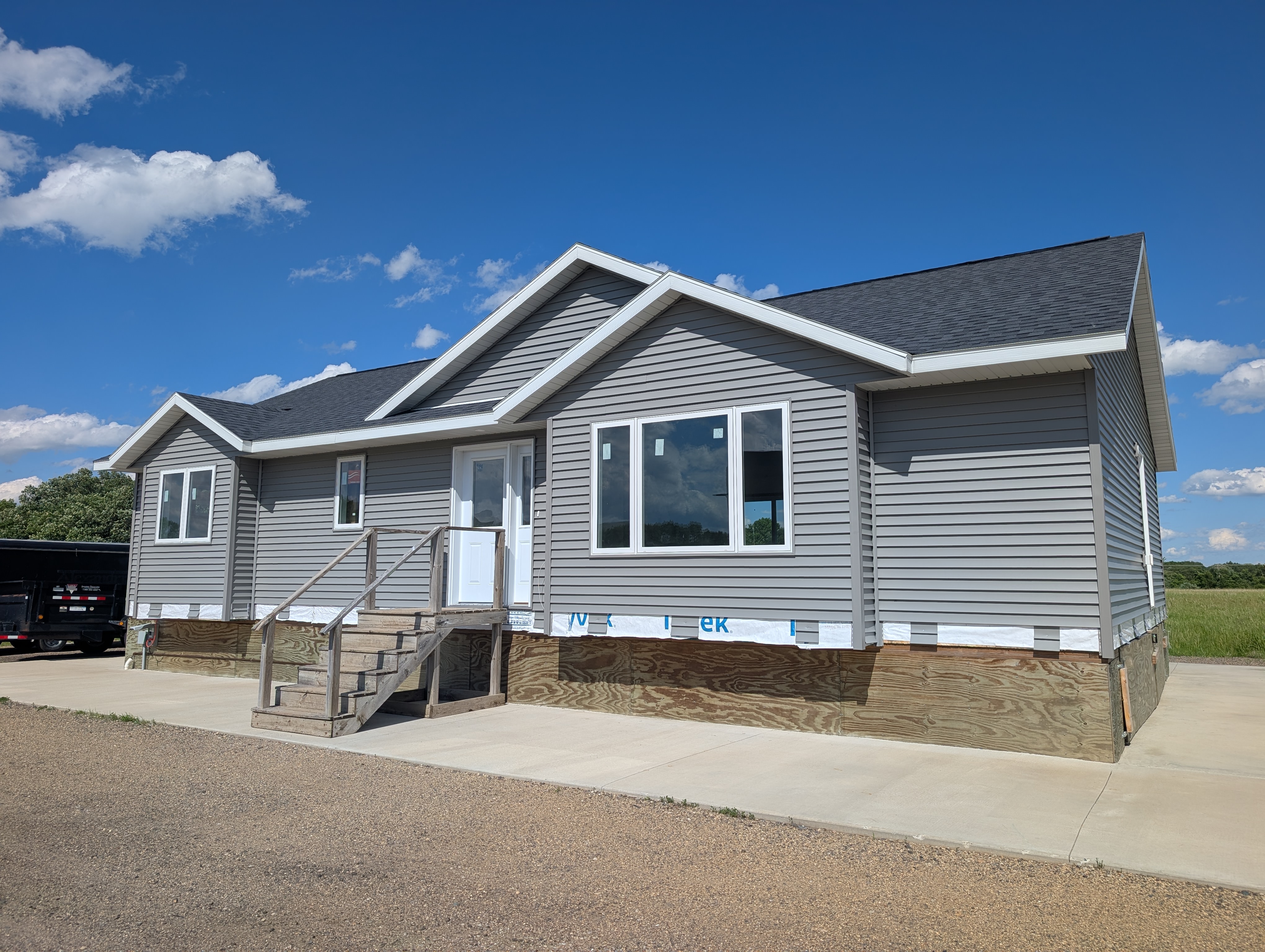 Front of house.