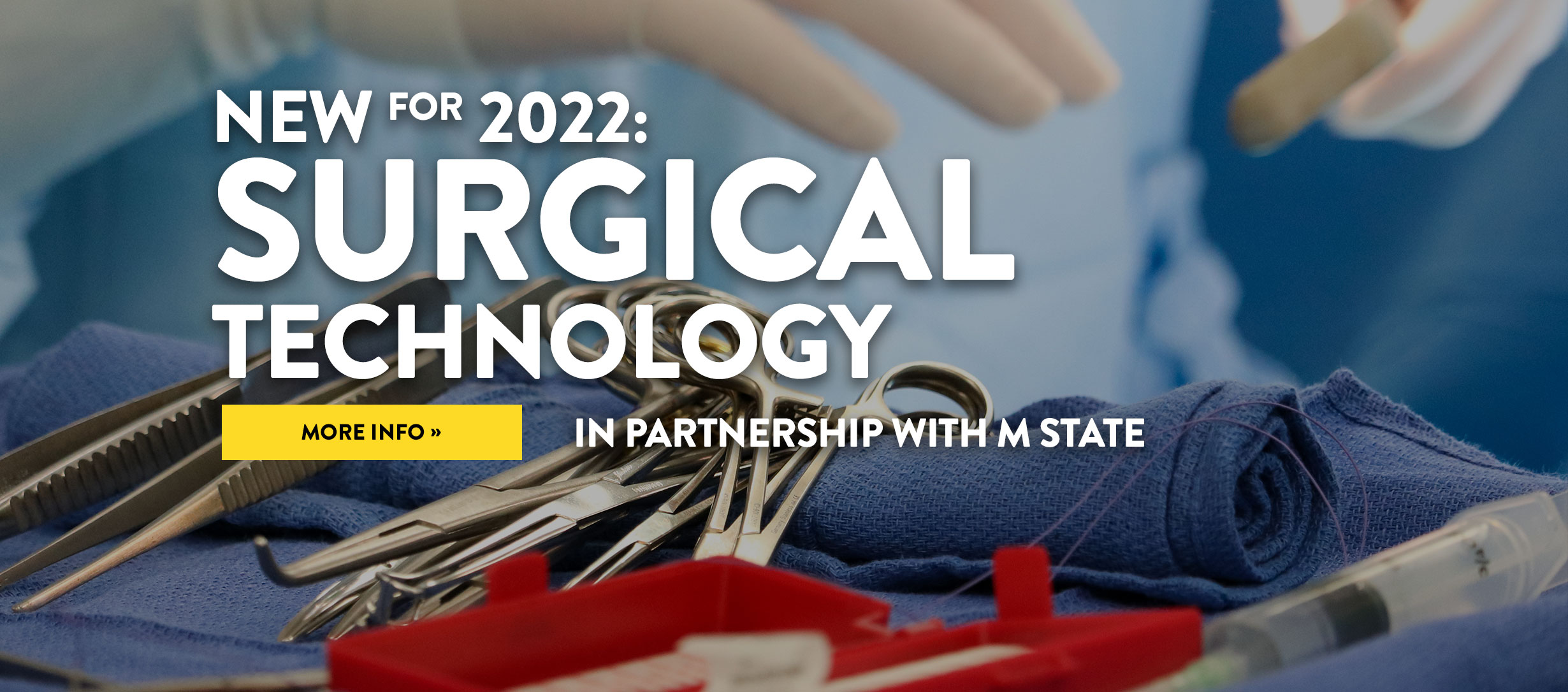 New for 2022! Surgical Technology